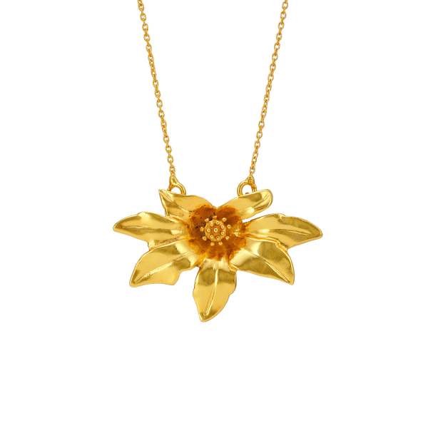 Kette aus Messing, vergoldet